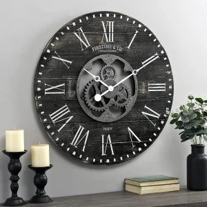Gears Wall Clock